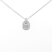 ハリーウィンストン HWロゴ ネックレス