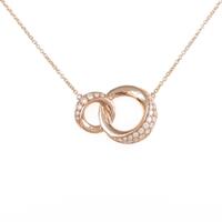 K18PG ダイヤモンドネックレス