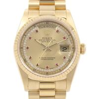 ロレックス 18238LR デイデイト YG 自動巻