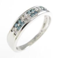 K18WG ダイヤモンドリング