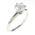 ティファニー クラシックソリティア リング 0．71ct