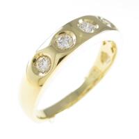 【リメイク】K18YG ダイヤモンドリング