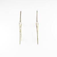 750YG／K18YG スター×ムーン ピアス