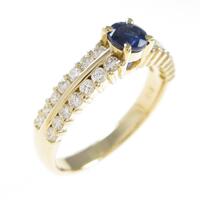 K18YG サファイヤリング