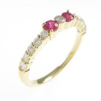 K18YG ルビーリング