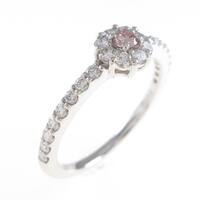 【リメイク】プラチナダイヤモンドリング 0．059ct・FP・SI2