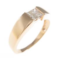 18KPG ダイヤモンドリング