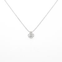 PT フラワー ダイヤモンドネックレス