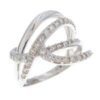 K18WG ダイヤモンドリング