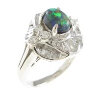 PT ブラックオパールリング