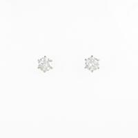 【リメイク】ST／プラチナダイヤモンドピアス 0．322ct・0．337ct・F・VS2・VG?GOOD