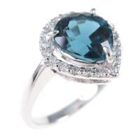 【リメイク】PT インディゴライトトルマリンリング