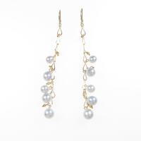 K18YG アコヤパールピアス