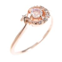 サマンサティアラ ムーン ムーンストーンリング