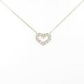 【リメイク】K18YG ハート ダイヤモンドネックレス