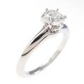 ティファニー クラシックソリティア リング 0．59ct・F・VS1・3EXT