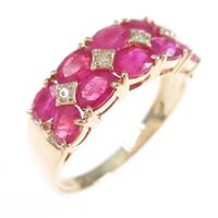 K18YG ルビーリング