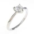 【リメイク】プラチナダイヤモンドリング 0．468ct・E・VS1・ハートシェイプ