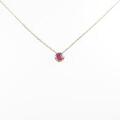 4゜C ルビーネックレス