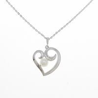 ミキモト ハート アコヤパールネックレス