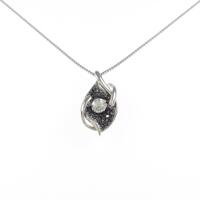 K18WG ダイヤモンドネックレス