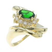 K18YG トルマリンリング