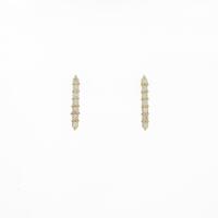 【リメイク】K18YG ダイヤモンドピアス