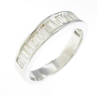 K18WG ダイヤモンドリング