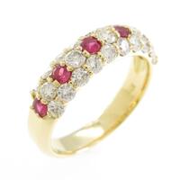 K18YG ルビーリング