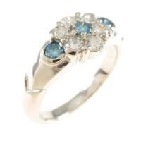 PT フラワー ダイヤモンドリング