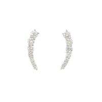 【リメイク】K18WG ダイヤモンドピアス