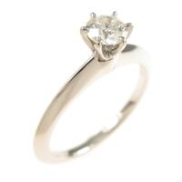 ティファニー クラシックソリティア リング 0．29ct・I・VS2・3EXT