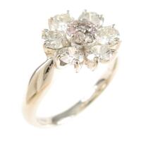 PT フラワー ダイヤモンドリング