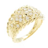 K18YG ダイヤモンドリング