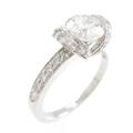ティファニー リボン リング 0．92ct・H・VVS1・EXT