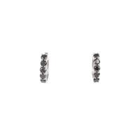 K18WG ダイヤモンドピアス