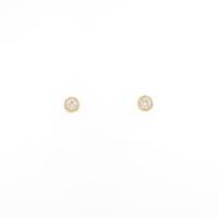 アガット ダイヤモンドピアス