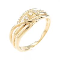 K18YG ダイヤモンドリング