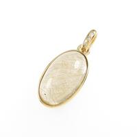 K18YG ルチルクオーツペンダント