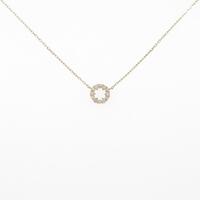 K18YG ルビーネックレス