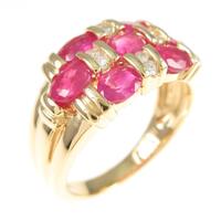 K18YG ルビーリング