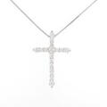 PT クロス ダイヤモンドネックレス
