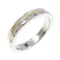 PT／K18YG ダイヤモンドリング