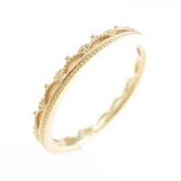 K18YG ティアラ リング