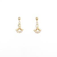 K18YG ダイヤモンドピアス