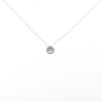 K18WG ダイヤモンドネックレス