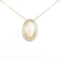 K18YG オパールネックレス