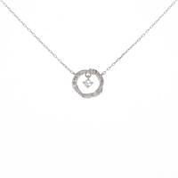 4゜C ホワイトトパーズネックレス