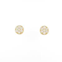 【リメイク】K18YG ダイヤモンドピアス