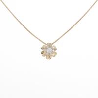 ロイヤル アッシャー フラワー ダイヤモンドネックレス